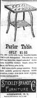 Stickley-Brandt Furniture Ad (Parlor Table)